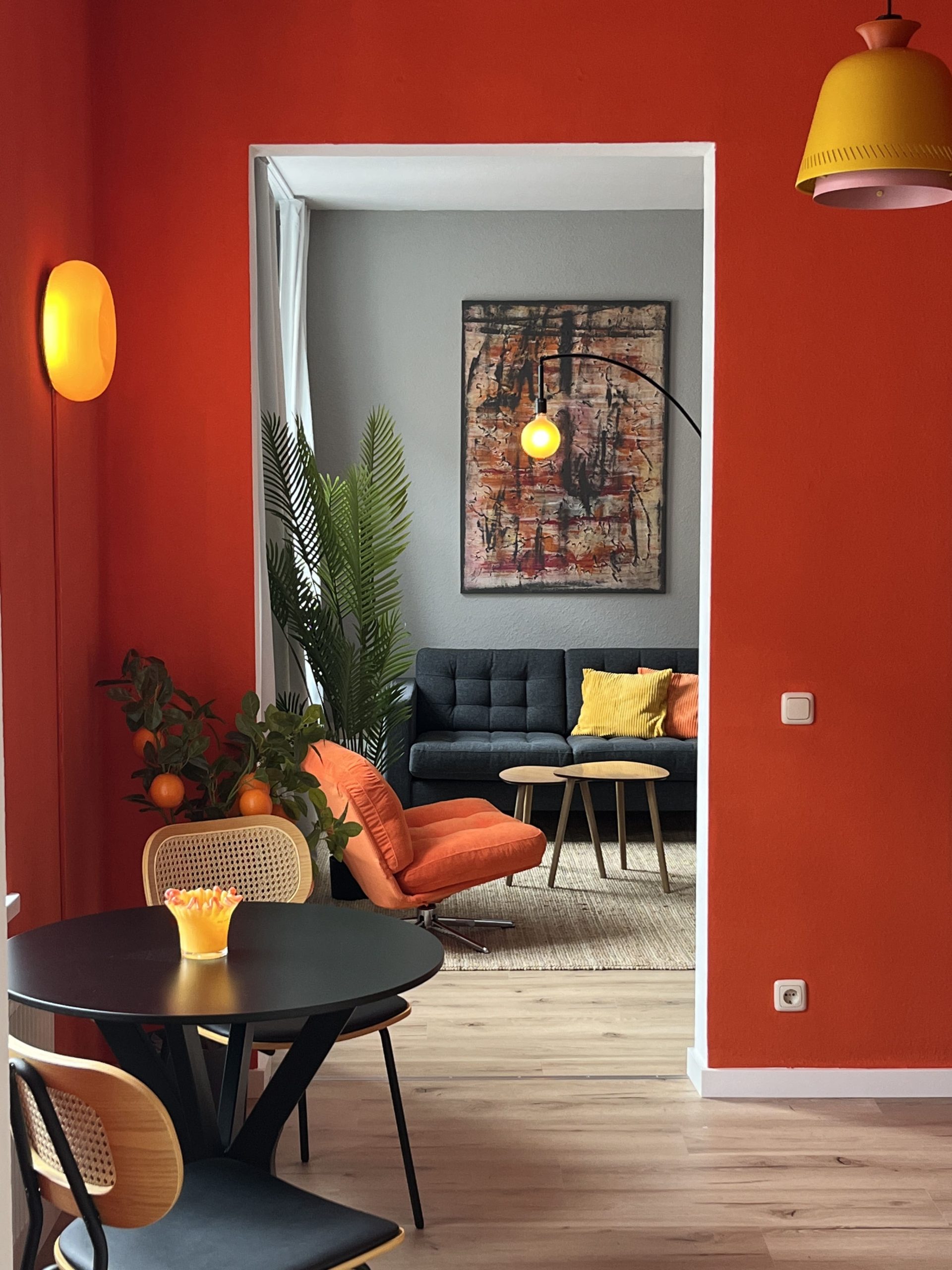 Kleines Loft beim Schlossteich orange – Bild 8
